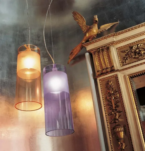 Lampada a sospensione Easy in policarbonato di Kartell