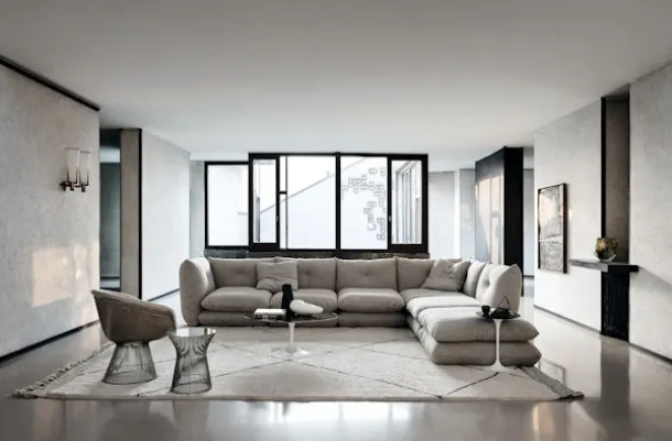 Divano Perron Pillo Sectional di Knoll