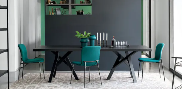 Sedia in tessuto Love di Calligaris