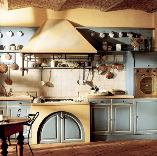 Cucina in Muratura lineare Granduca di Marchi