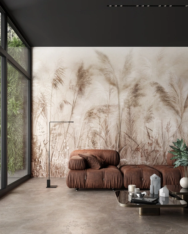 Carta da parati Ronda di Inkiostro Bianco