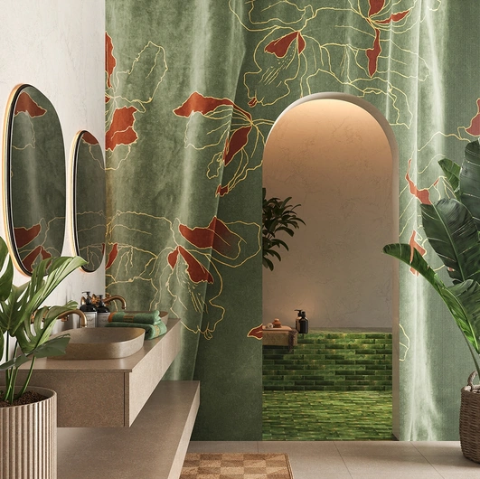 Carta da parati Velvet di Inkiostro Bianco