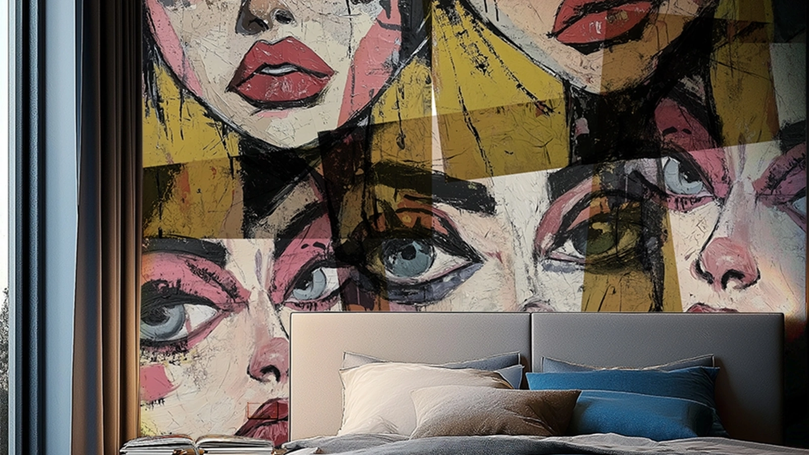 Carta da parati Woman Look di Adriani e Rossi