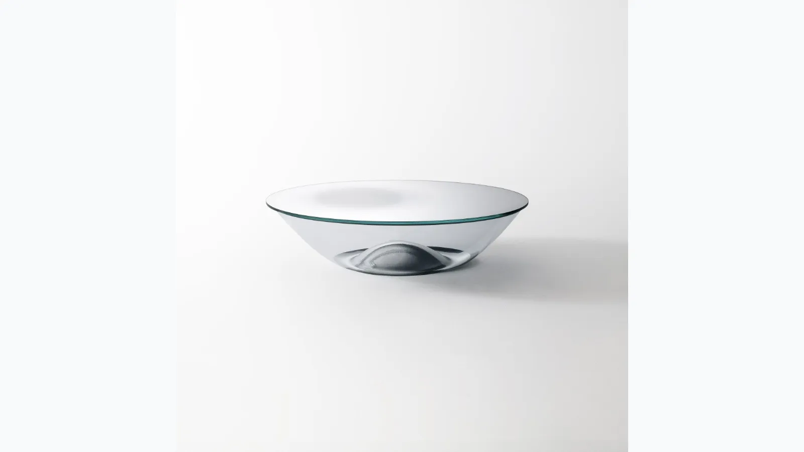 Tavolino in cristallo Nacre di Glas Italia