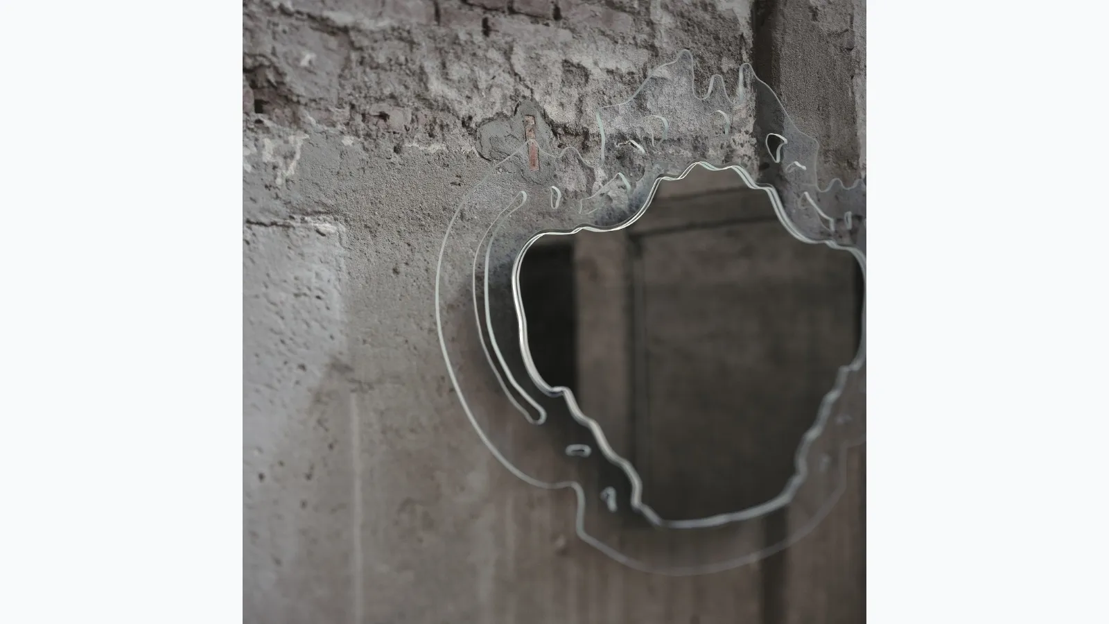 Specchio Rokokò di Glas Italia