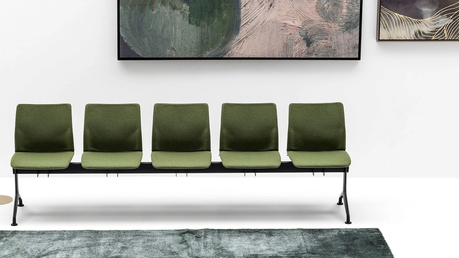 Tappeto Theater Verde di Adriani e Rossi