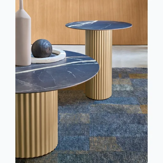 Tavolino Enea con top in ceramica di Riflessi