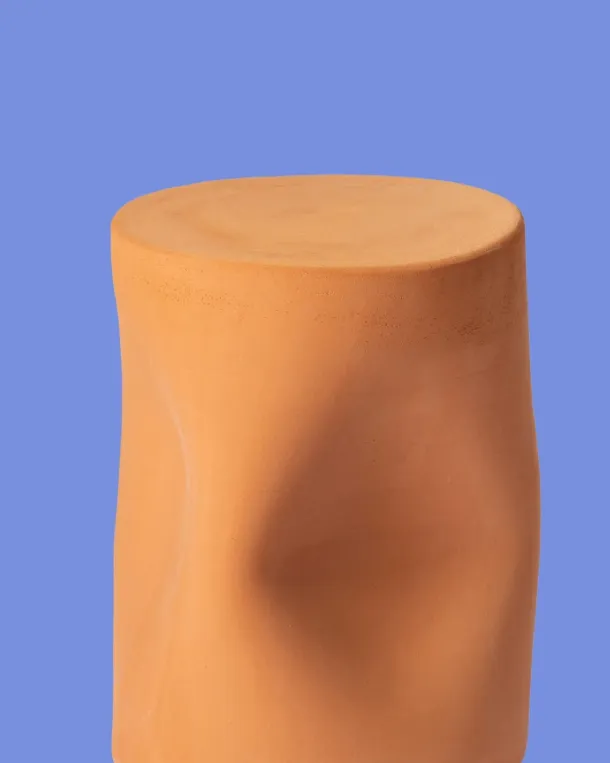 Tavolino in terracotta Toblo di Miniforms