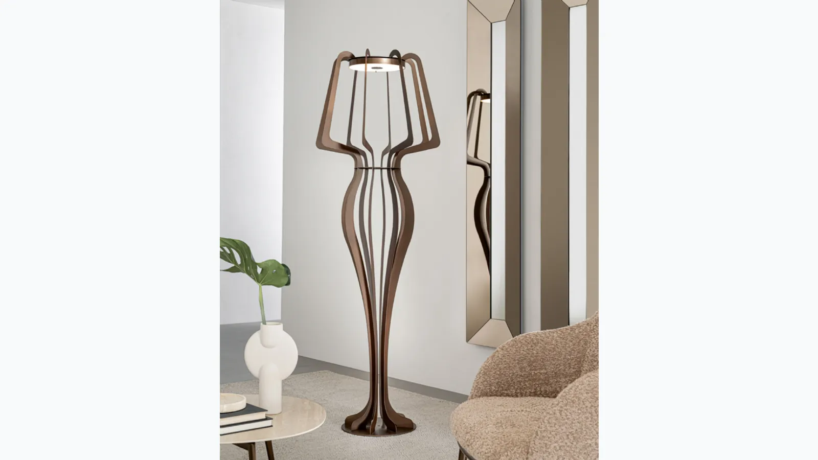 Lampada da terra Allegra PT di Riflessi