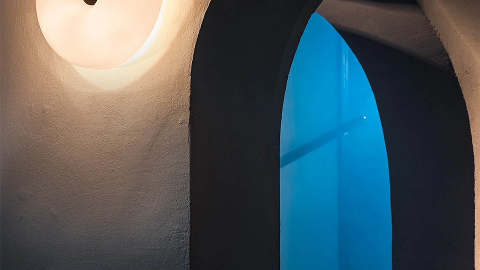 Lampada da parete in vetro soffiato Circus di Foscarini