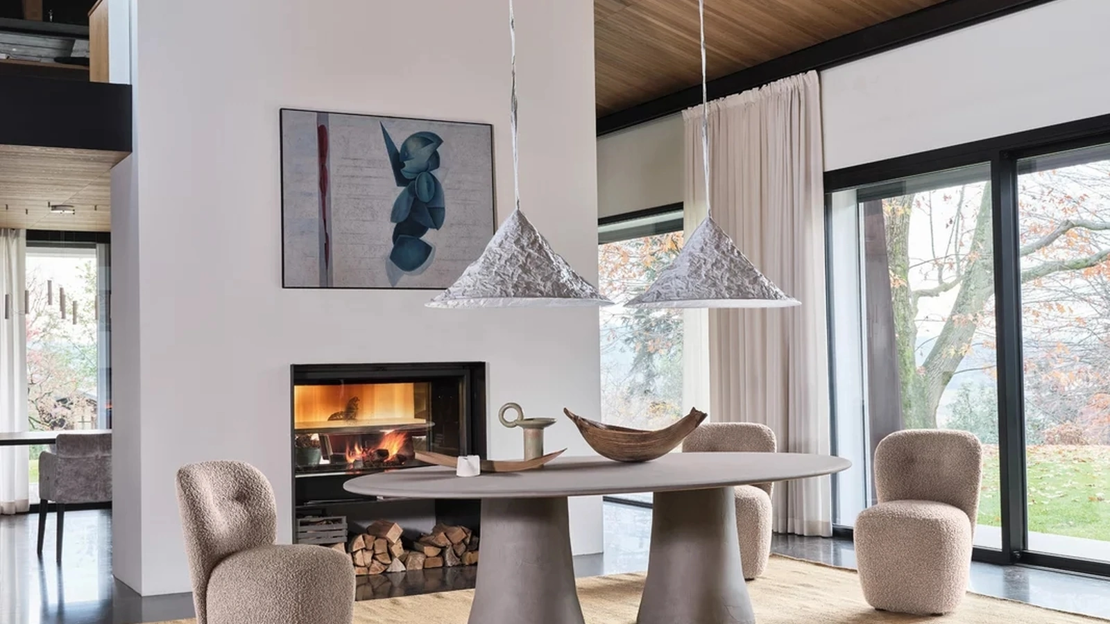 Lampada Pajama a sospensione di Gervasoni