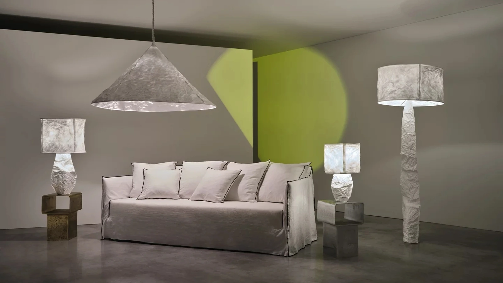 Lampada Pajama a sospensione di Gervasoni