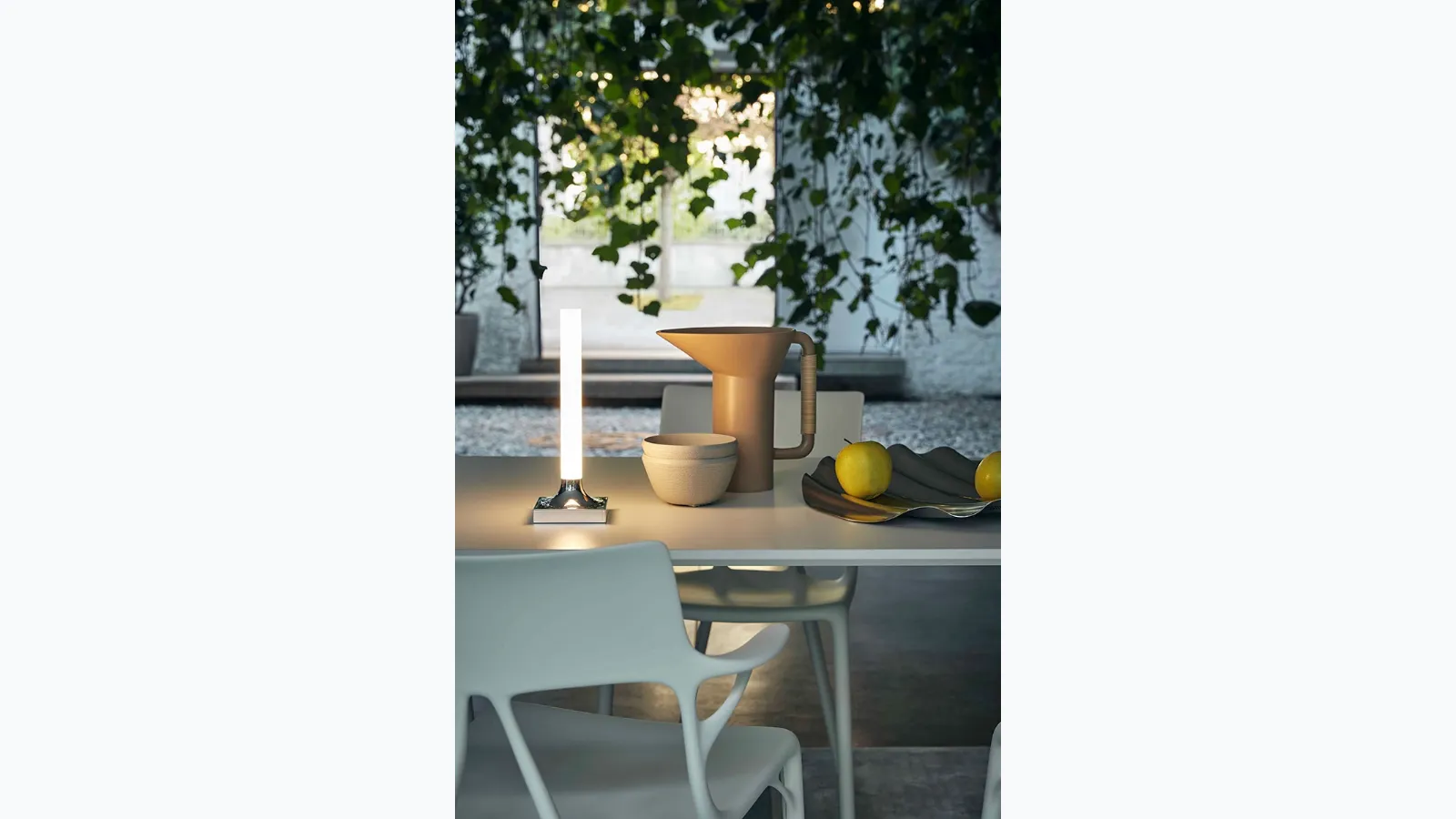 Lampada Goodnight Battery Outdoor di Kartell