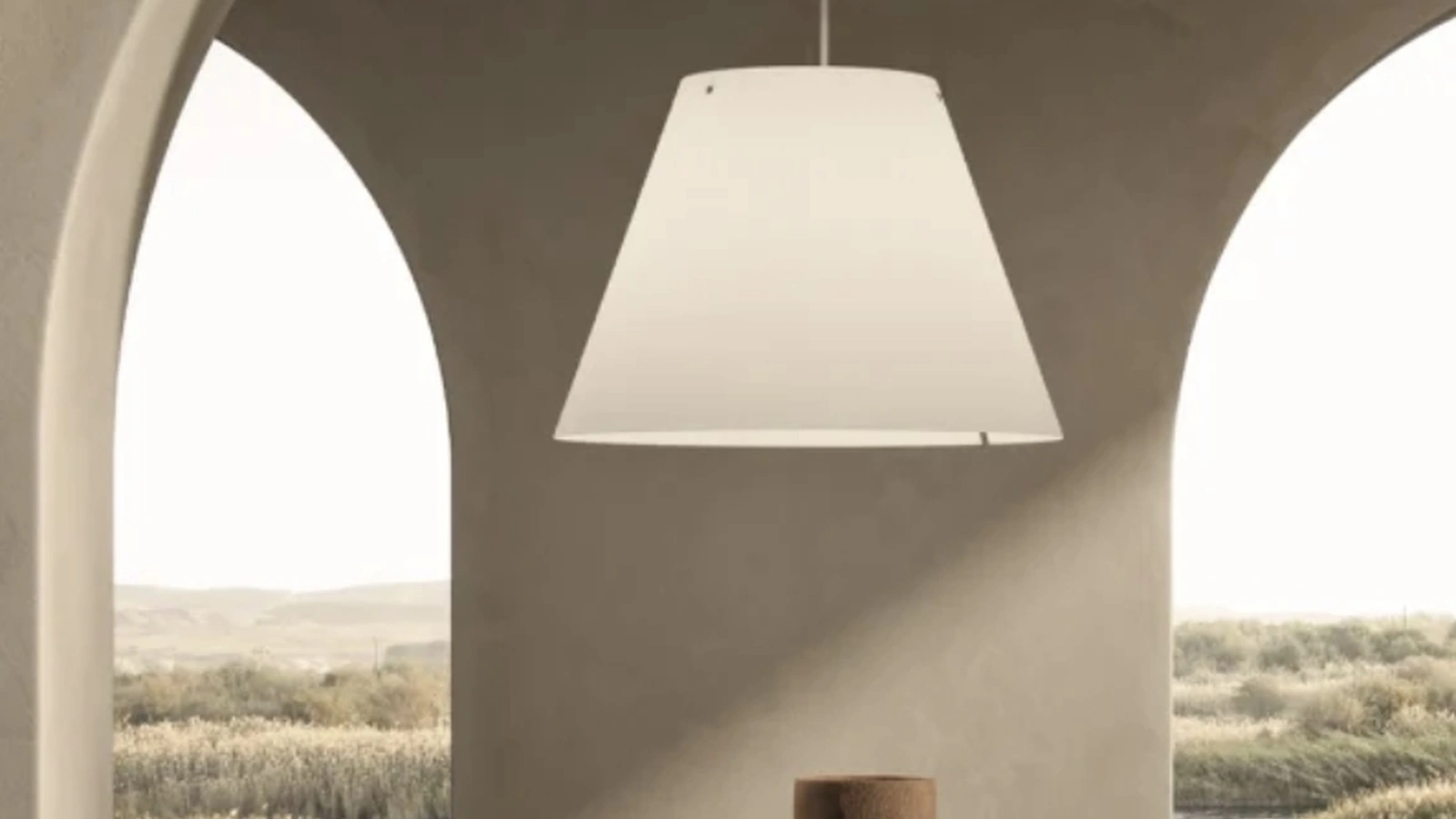 Lampada da esterni Grande Costanza Open Air di Luceplan