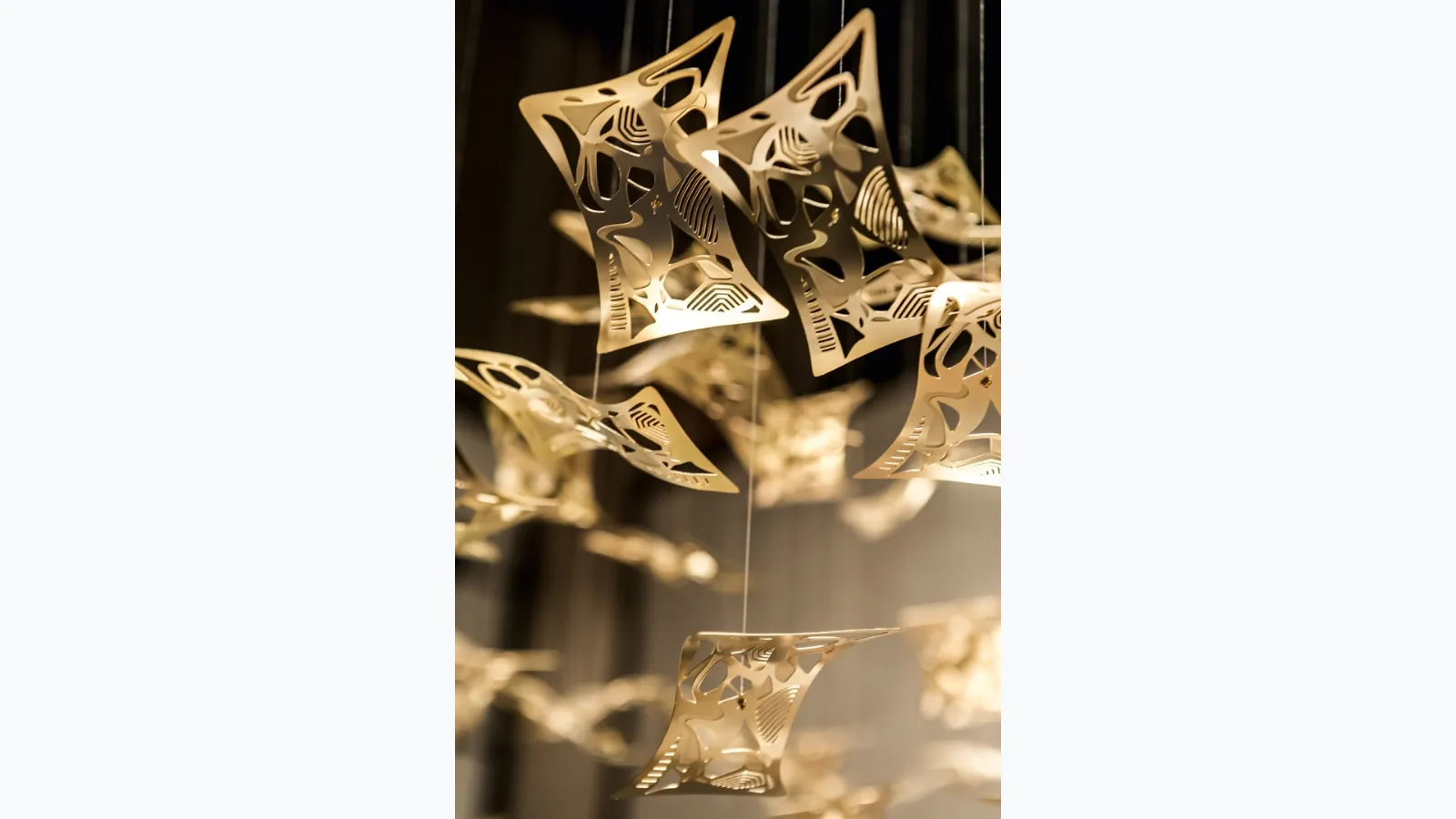 Lampada a sospensione Manta Ray di Cantori