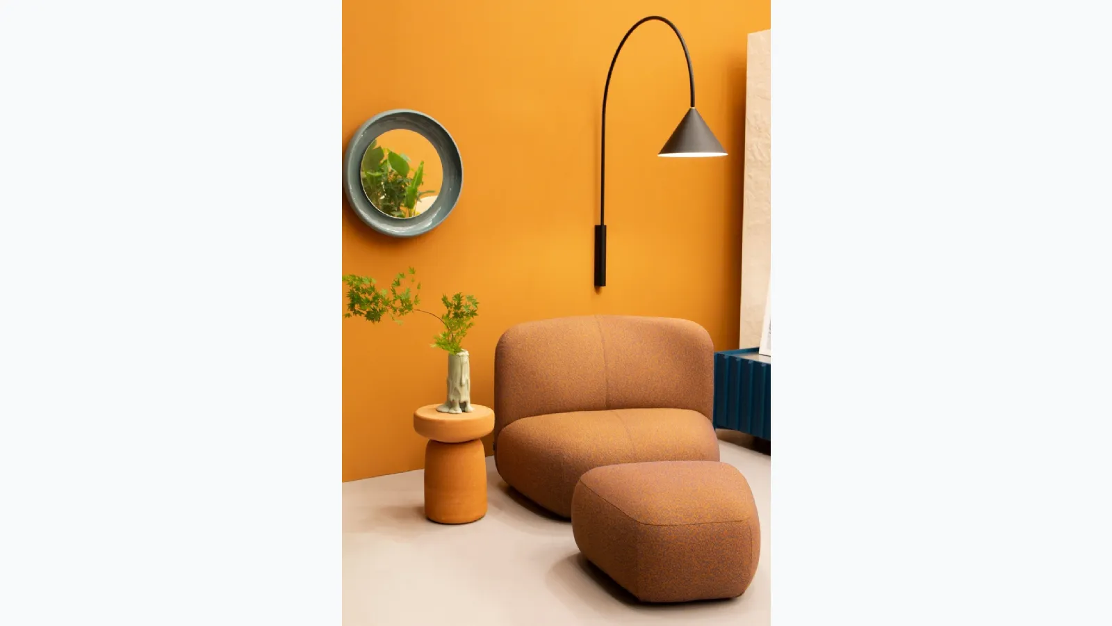 Lampada da parete Ozz Wall di Miniforms