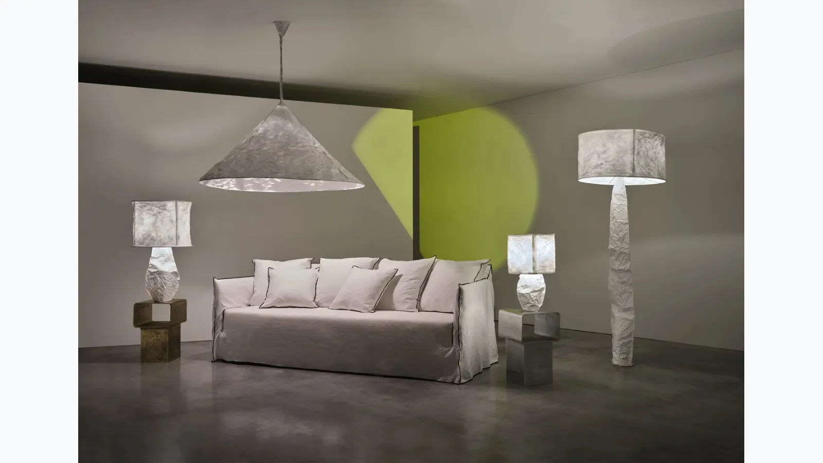 Lampada a sospensione Pajama di Gervasoni