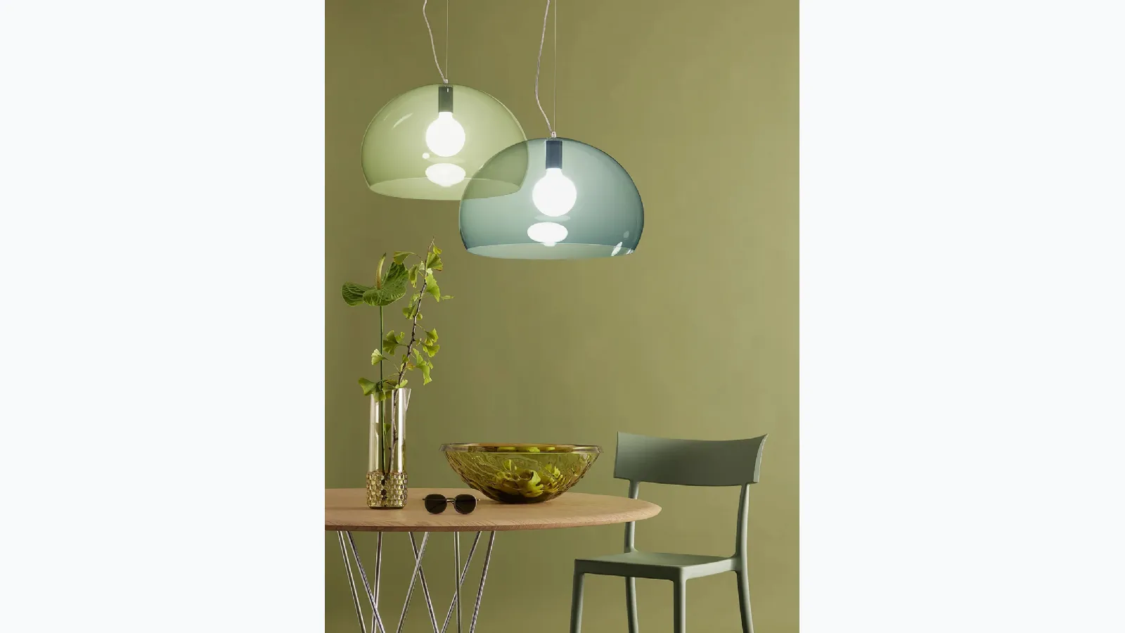 Lampada a sospensione Fl/y di Kartell
