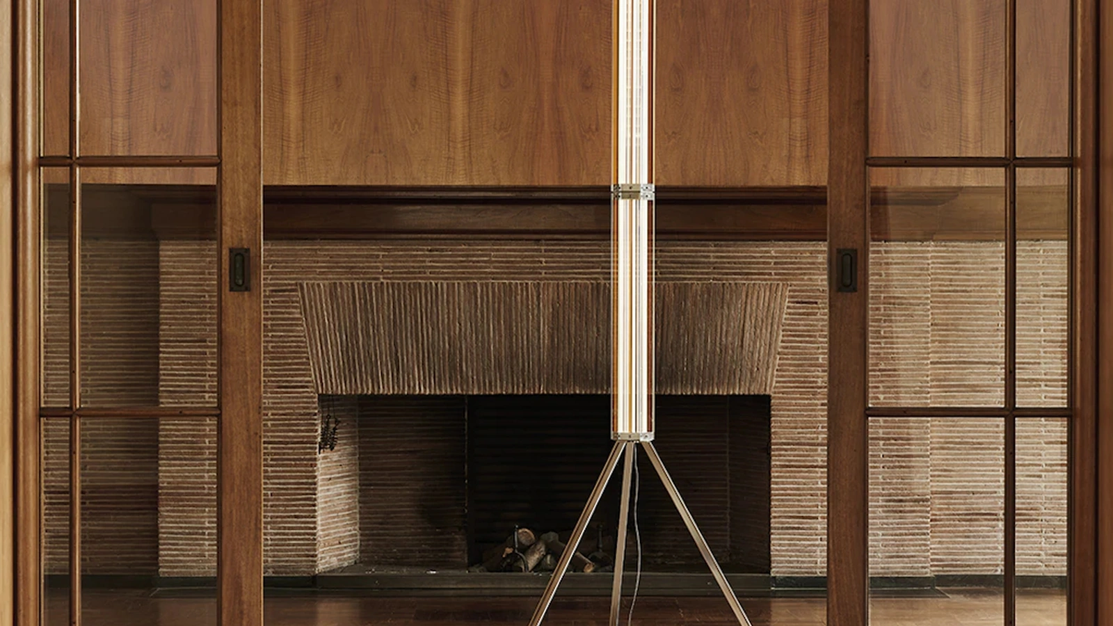 Lampada in vetro SuperWire Floor di Flos