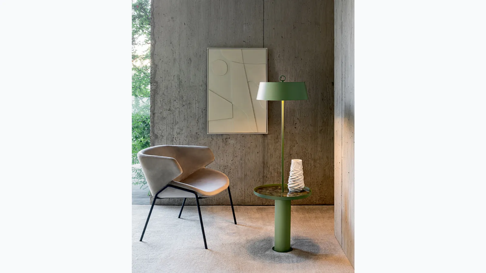 Lampada da terra Totò PT di Riflessi