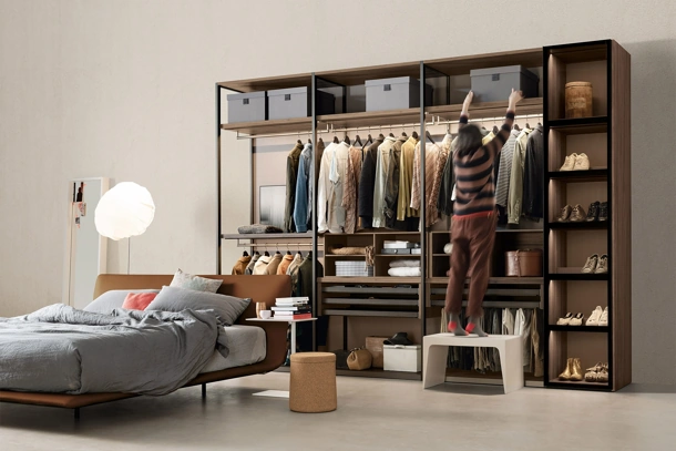 Cabina Armadio Aria Gola di Kristalia