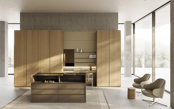 Armadio Aria Gola di Kristalia