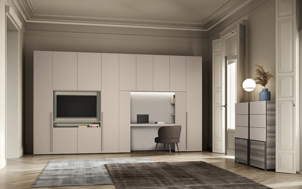 Armadio Concreta W07 di Colombini Casa