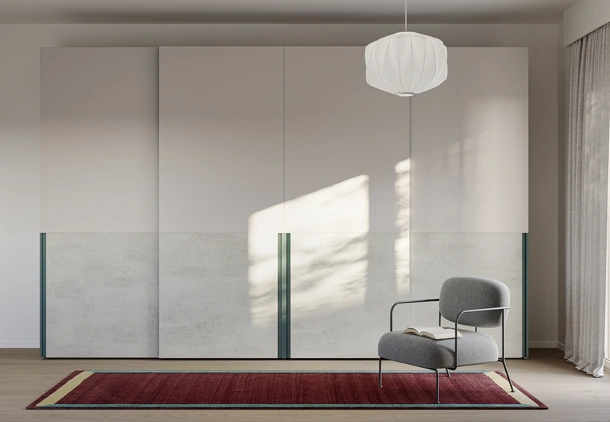 Armadio Cutting W20 Scorrevole di Colombini Casa