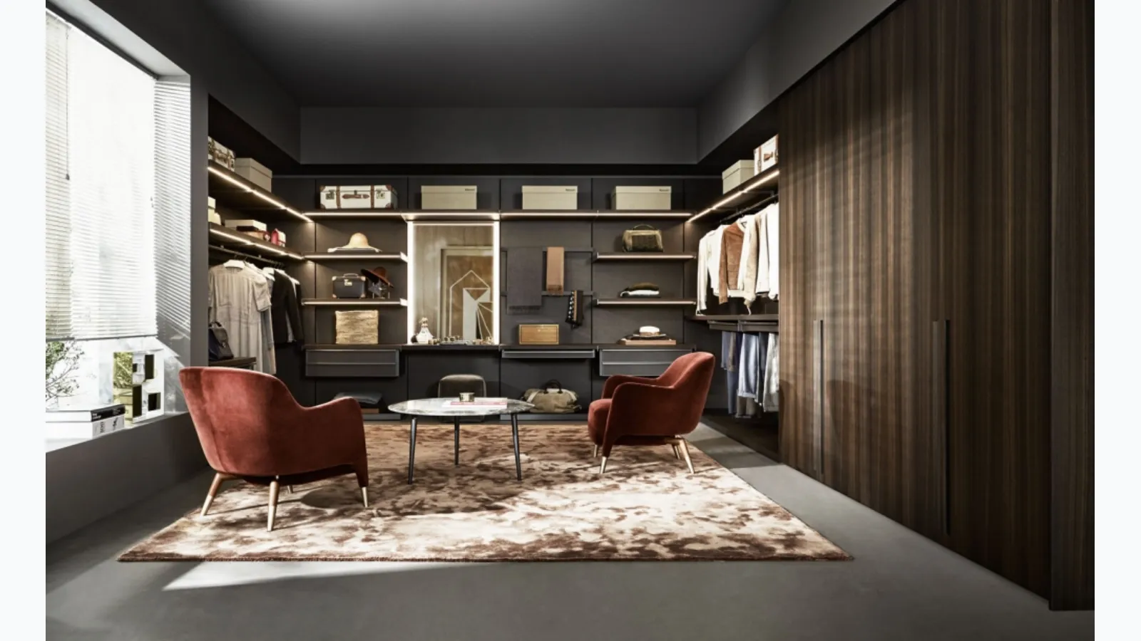 Cabina Armadio Gliss Master Dressing di Molteni & C