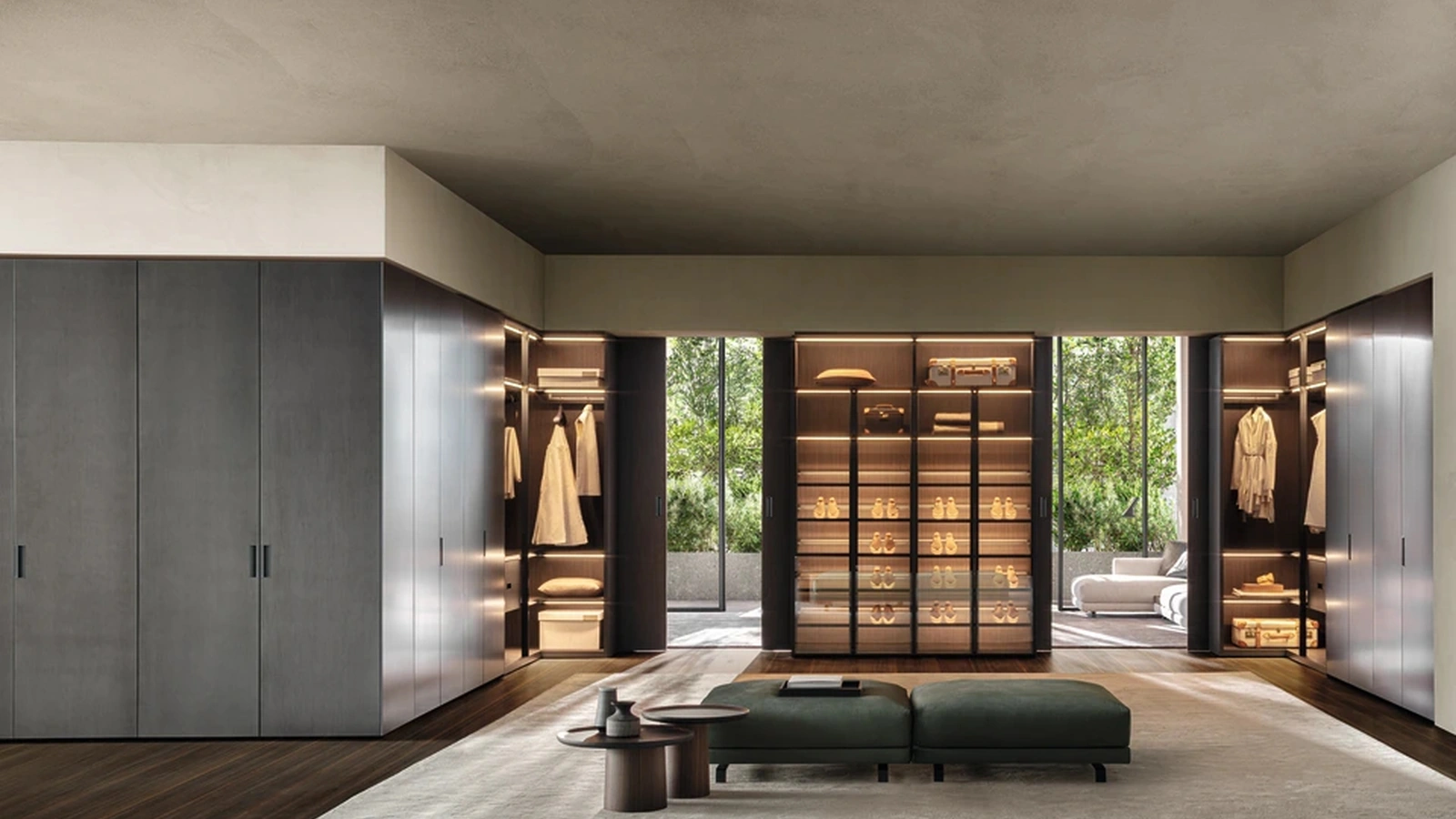 Armadio Gliss Master - Hollow Door di Molteni & C