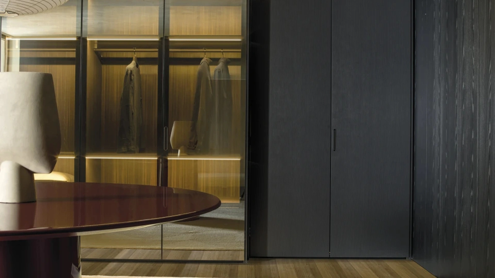 Armadio Gliss Master - Linear Door di Molteni & C