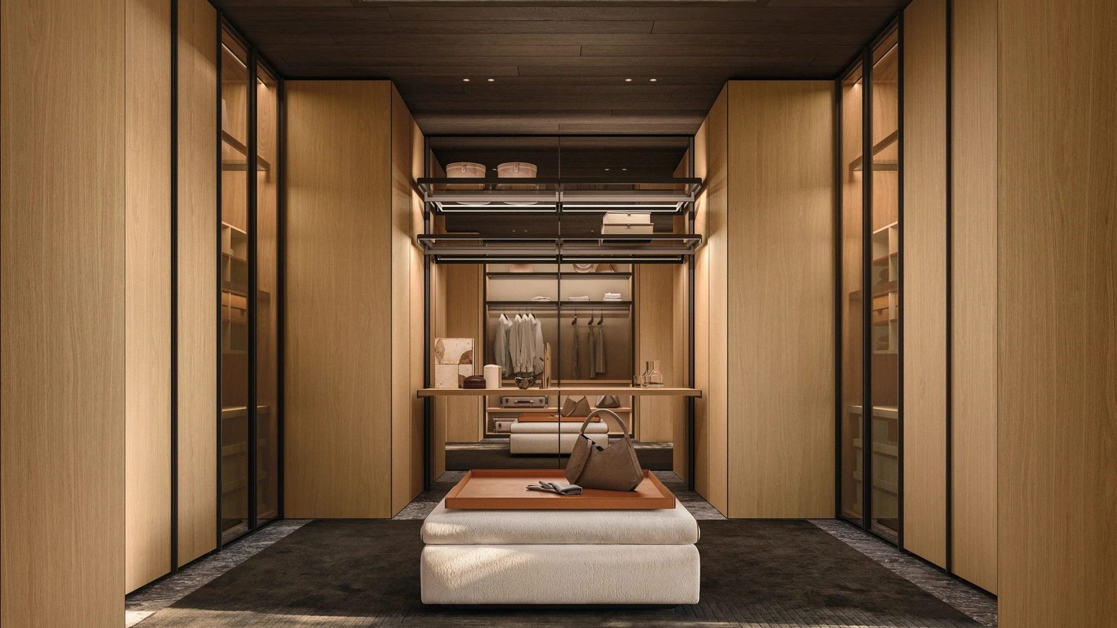 Cabina Armadio Gliss Master Rovere di Molteni & C