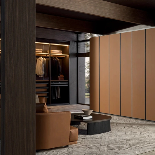 Armadio con ante battenti Gliss Master - Smooth Door di Molteni & C
