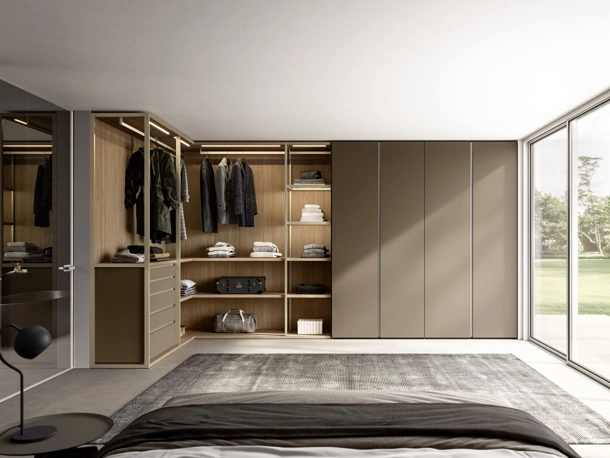 Armadio angolare Tape di Sangiacomo