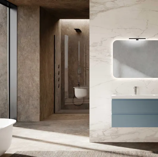 Mobile da Bagno Block Square Evo C37 di Azzurra