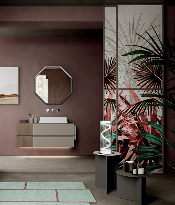 Mobile da Bagno sospeso Segno 03 di Cerasa