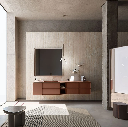 Mobile da Bagno Des Evolution Sandstone 01 di Cerasa