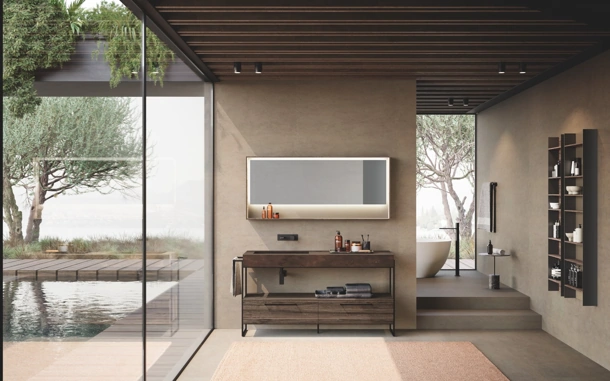 Mobile da Bagno a terra Lime 0 Diva 022 di Azzurra