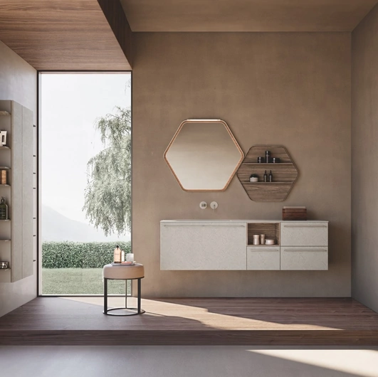 Mobile da Bagno sospeso Lime 0 Grip 026 di Azzurra