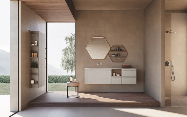 Mobile da Bagno sospeso Lime 0 Grip 026 di Azzurra