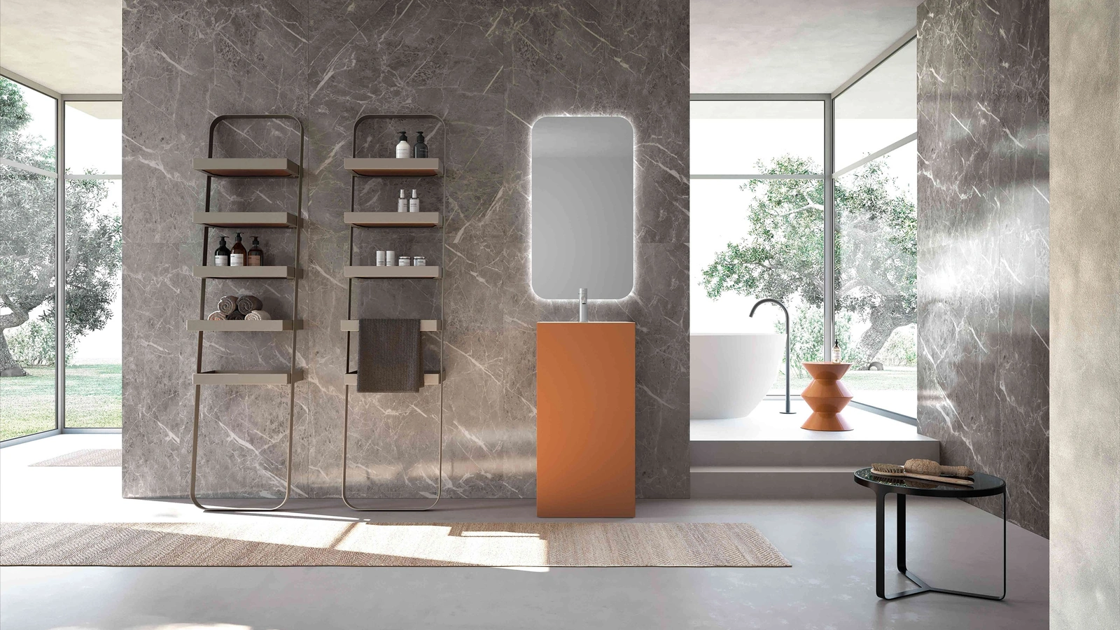 Mobile da Bagno a terra Lime 0 Lime 034 di Azzurra