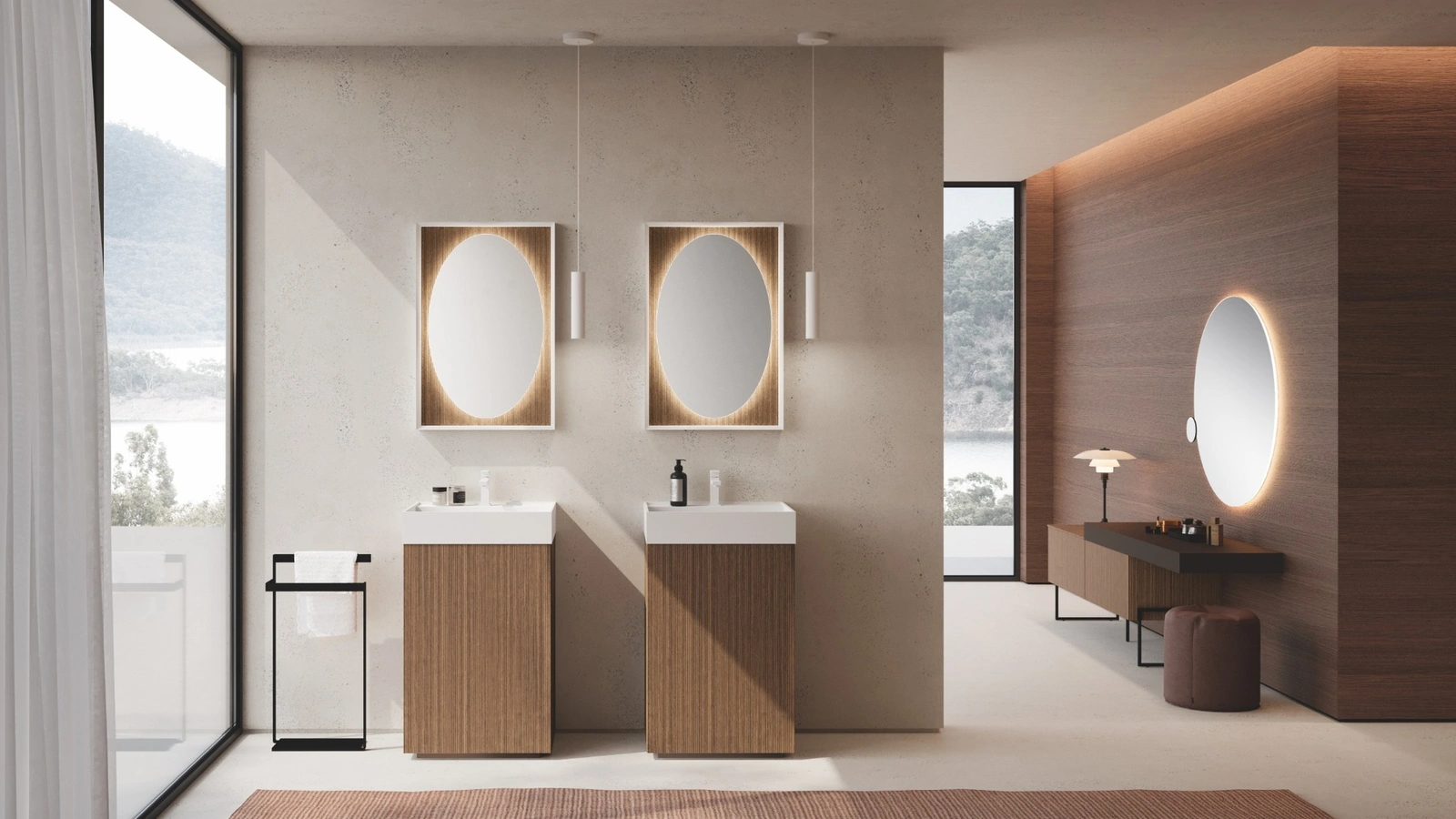 Mobile da Bagno a terra Lime 0 Push&Pull 030 di Azzurra