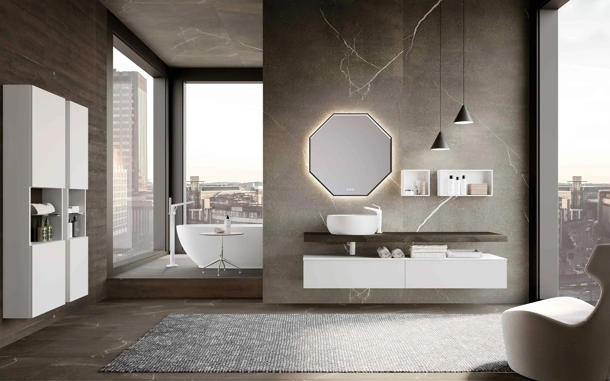 Mobile da Bagno sospeso Lime 0 Push&Pull 031 di Azzurra