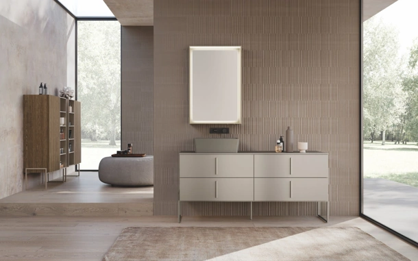 Mobile da Bagno a terra Lime 0 Simple 028 di Azzurra