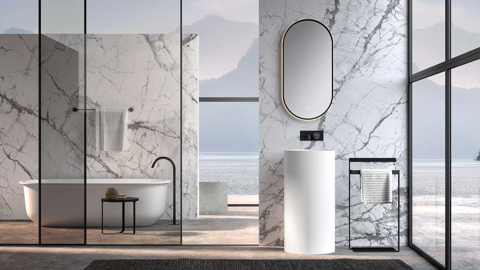 Lavabo Milo Lime 1-0 Lofty 139 di Azzurra
