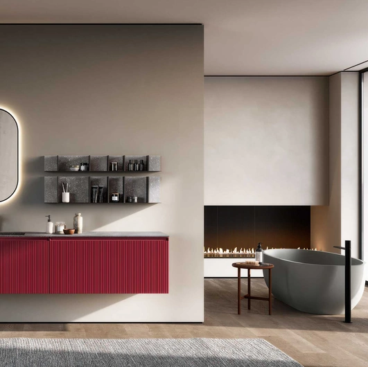 Mobile da Bagno sospeso Lime 1-0 Nest 121 di Azzurra