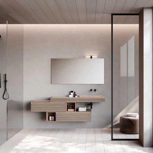 Mobile da Bagno Lime 1-0 Nest 122 di Azzurra