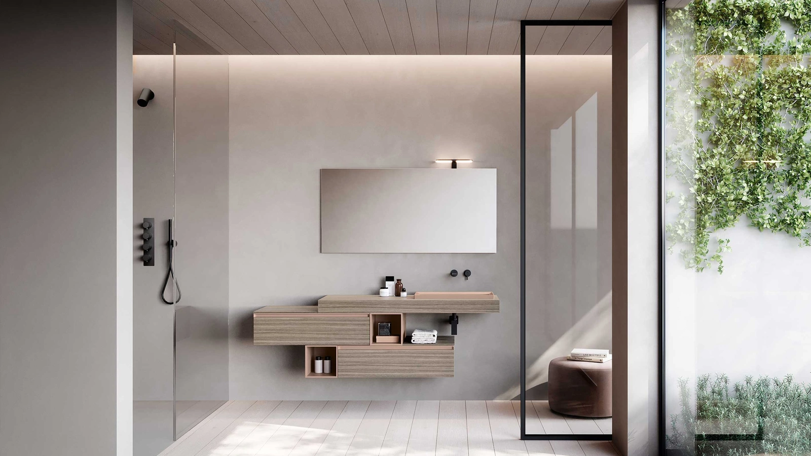 Mobile da Bagno Lime 1-0 Nest 122 di Azzurra