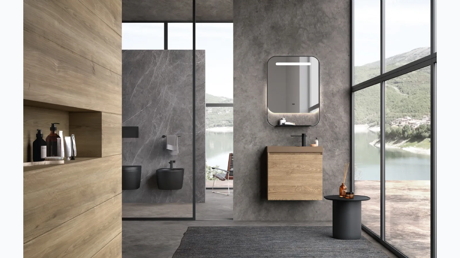 Mobile da Bagno minimal sospeso Lime 3 0 Comp 17 di Azzurra