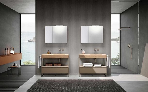 Mobile da Bagno M1 System 135 di Baxar